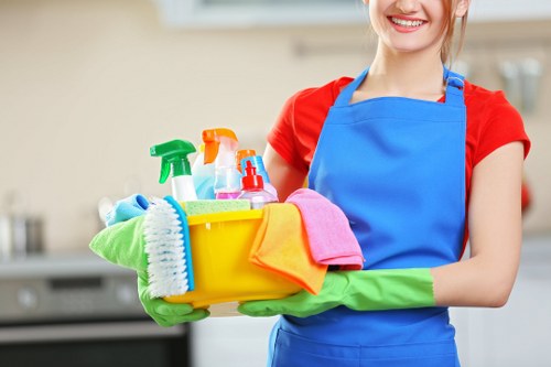 Local cleaners preparing a SW15 property for new occupants