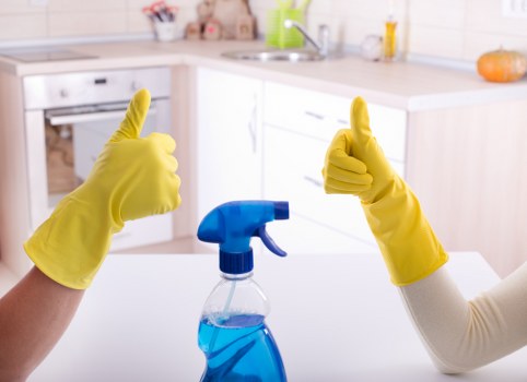 Local after builders cleaning service preparing a refurbished SW15 room for use