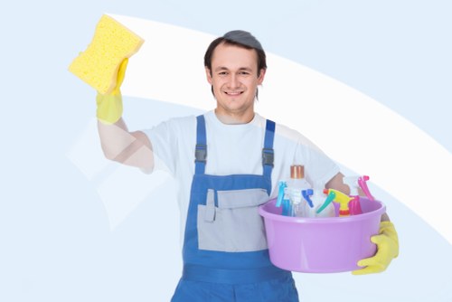 Professional gutter maintenance for a house and extension in the SW15 area