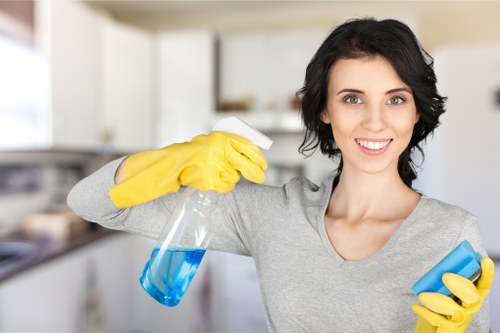 Visual representing keyboard navigation and accessible cleaning service pages