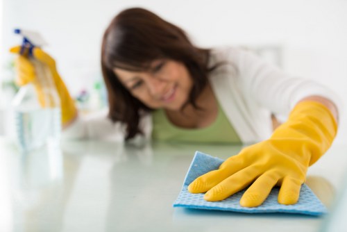 Post-construction cleaning in a Putney or Roehampton home with careful dust removal