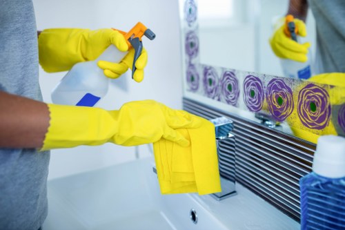 Kitchen and bathroom regular cleaning in SW15 property